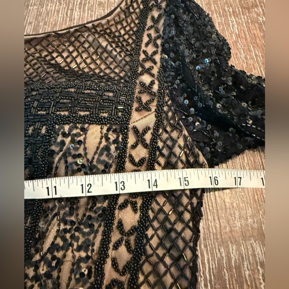 SCALA Beaded Dress. Size 10 - Picture 8 of 9